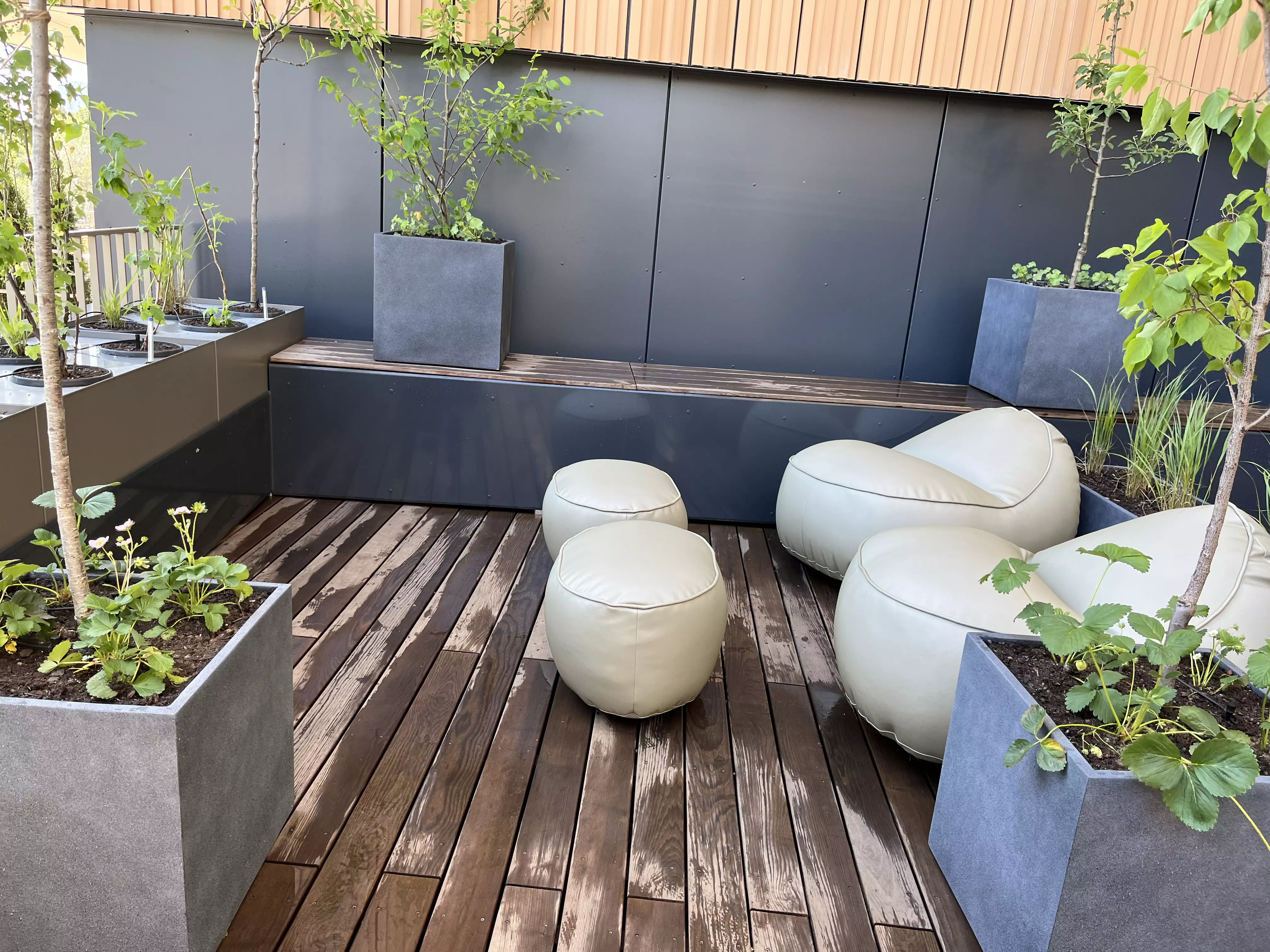 Terrasse im 23 Bezirk, Wien mit der Ausstattung, hoeherste Qualitaet - volskyi-garden.at